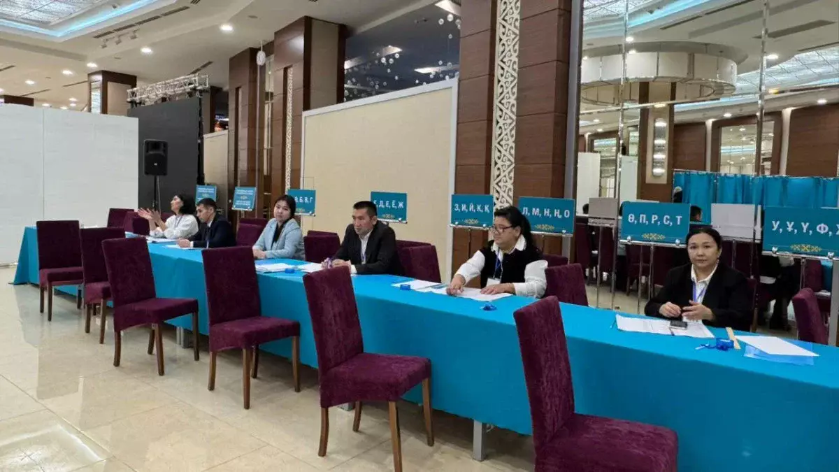 Еліміздегі барлық учаскеде дауыс беру жүріп жатыр