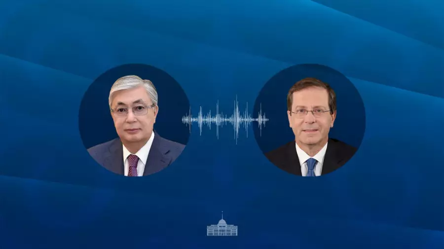 Тоқаев Израиль президентімен телефон арқылы сөйлесті