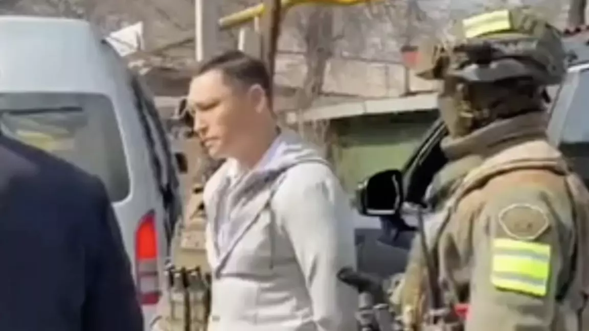 Алматыда Санжар Боқаев ұсталған сәттің видеосы тарады
