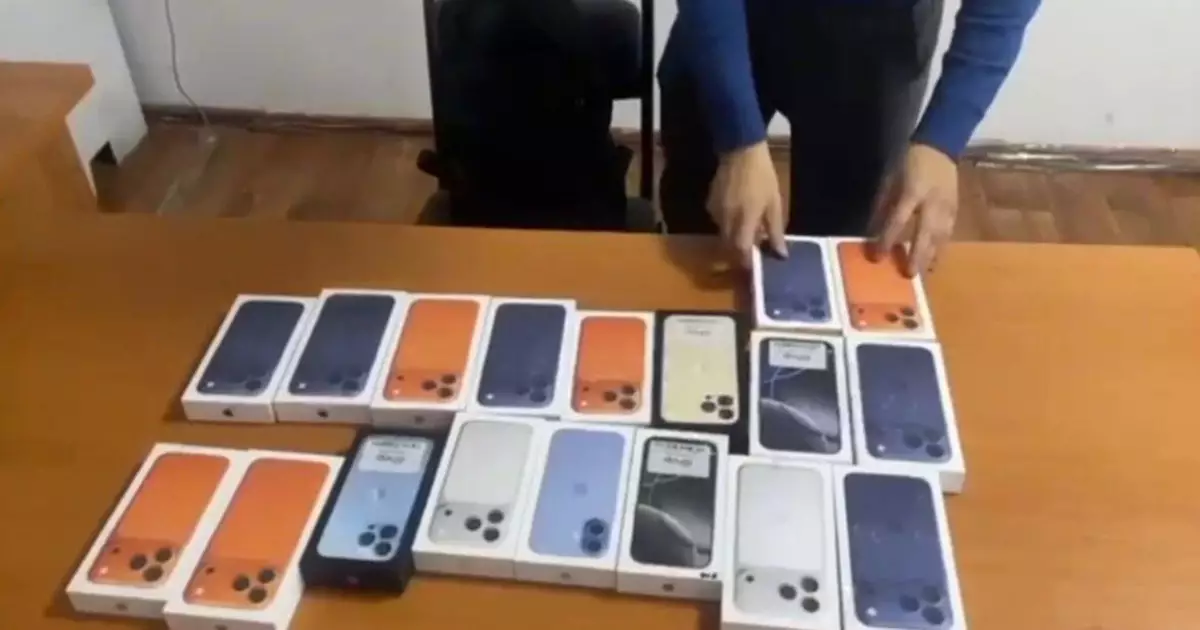  Ақтөбеде дүкеннен 18 айфон ұрлаған жігіт ұсталды 