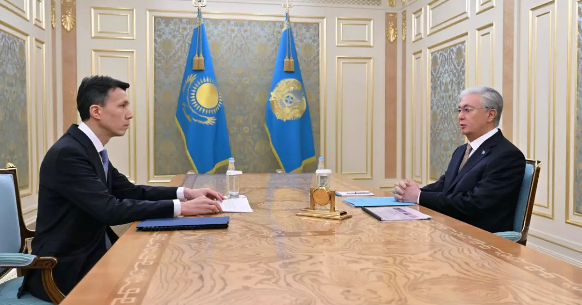  Мемлекет басшысы «Қазатомөнеркәсіп» ҰАК» АҚ басқарма төрағасы Мейіржан Юсуповты қабылдады 
