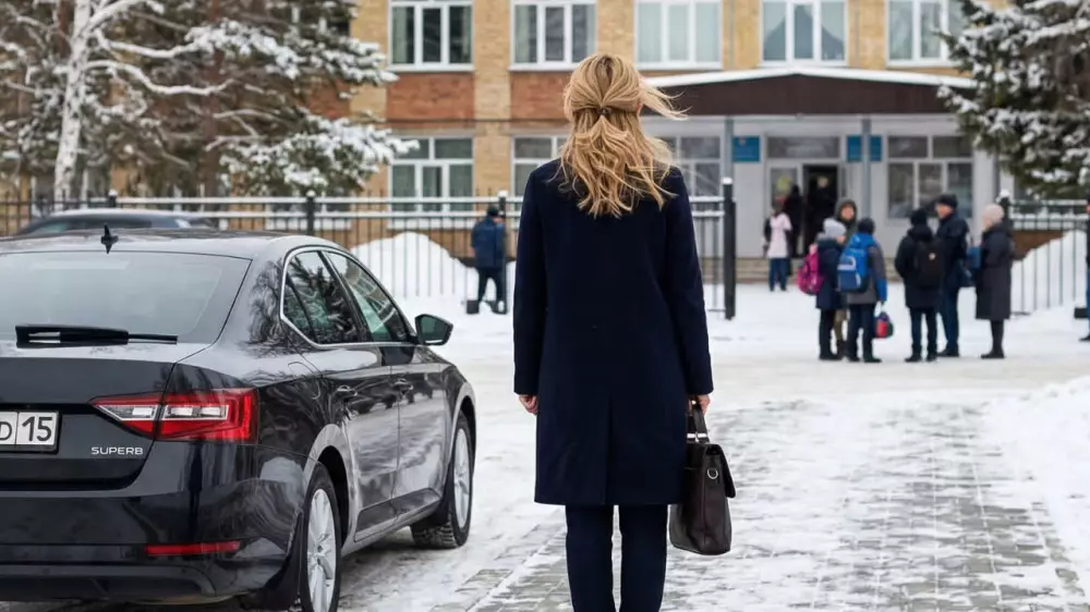 Конфликт и служебное авто: в СКО чиновницу наказали после визита в школу