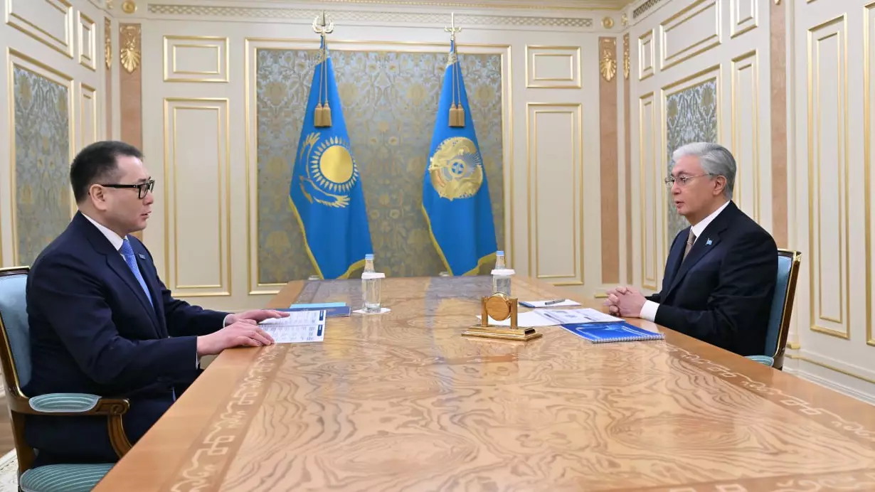 Мемлекет басшысы Сауда және интеграция министрі Арман Шаққалиевті қабылдады