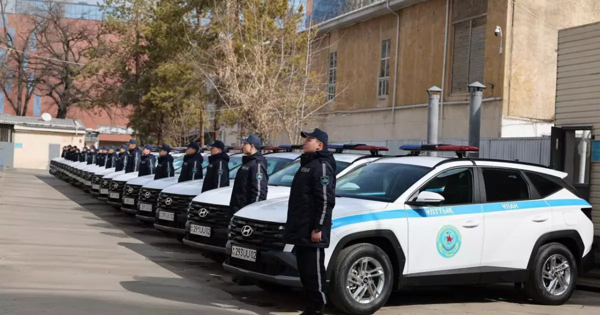  Наурыз қарсаңында Ұлттық ұланның Алматыдағы автопаркі заманауи техникамен толықты 