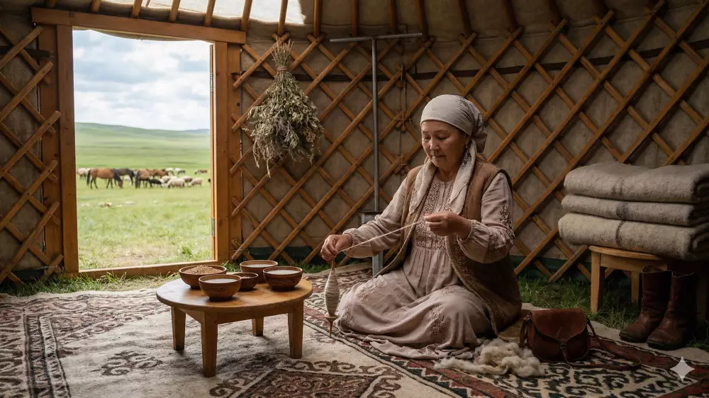 Дансяри по-казахски: почему у кочевников никогда не было лишнего хлама