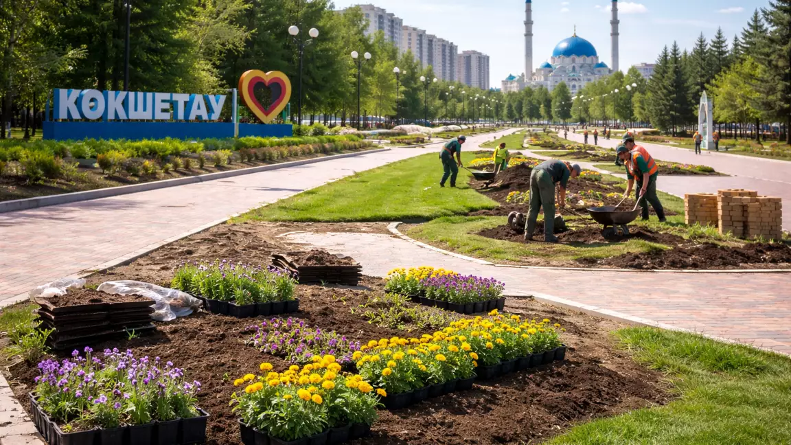 Көкшетауда қаланы абаттандыруға бөлінген қаржы жымқырылған