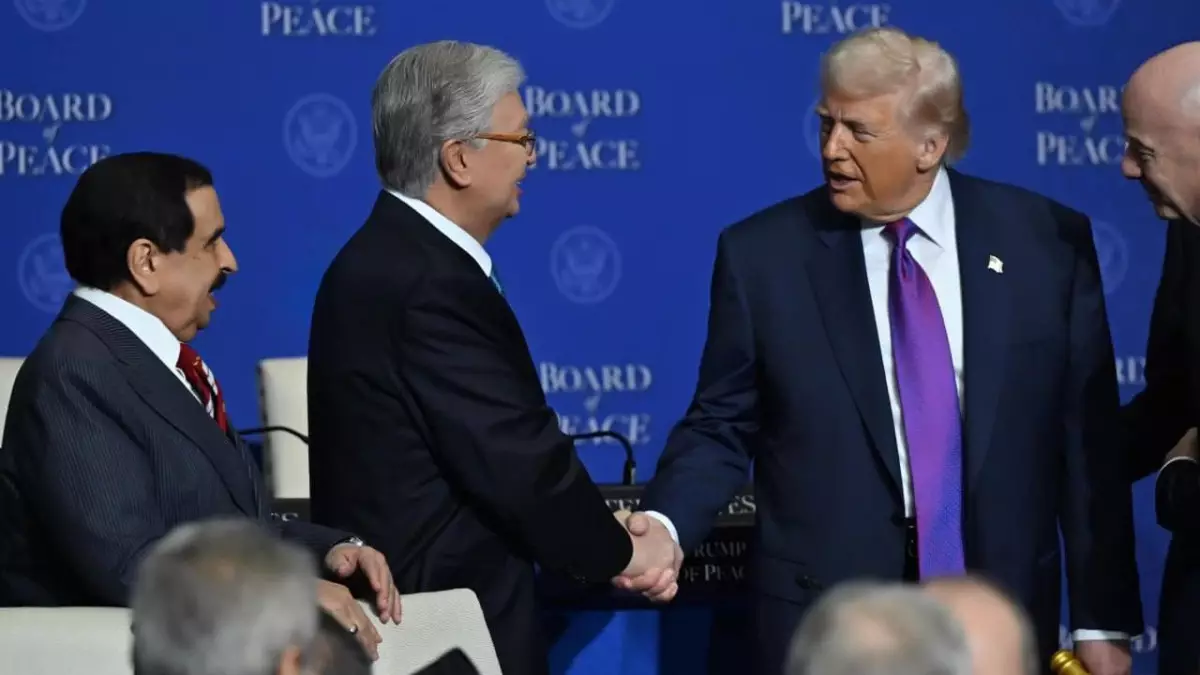 Трамп Тоқаевқа хат жолдады