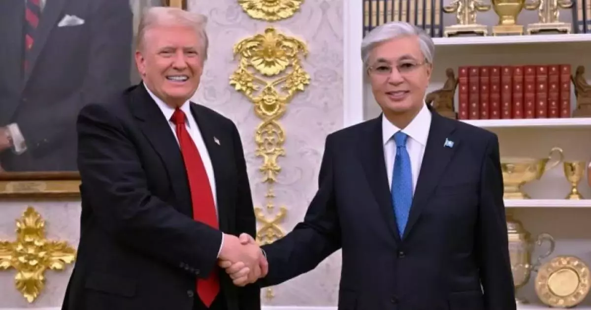  Трамп Тоқаевқа хат жолдады 