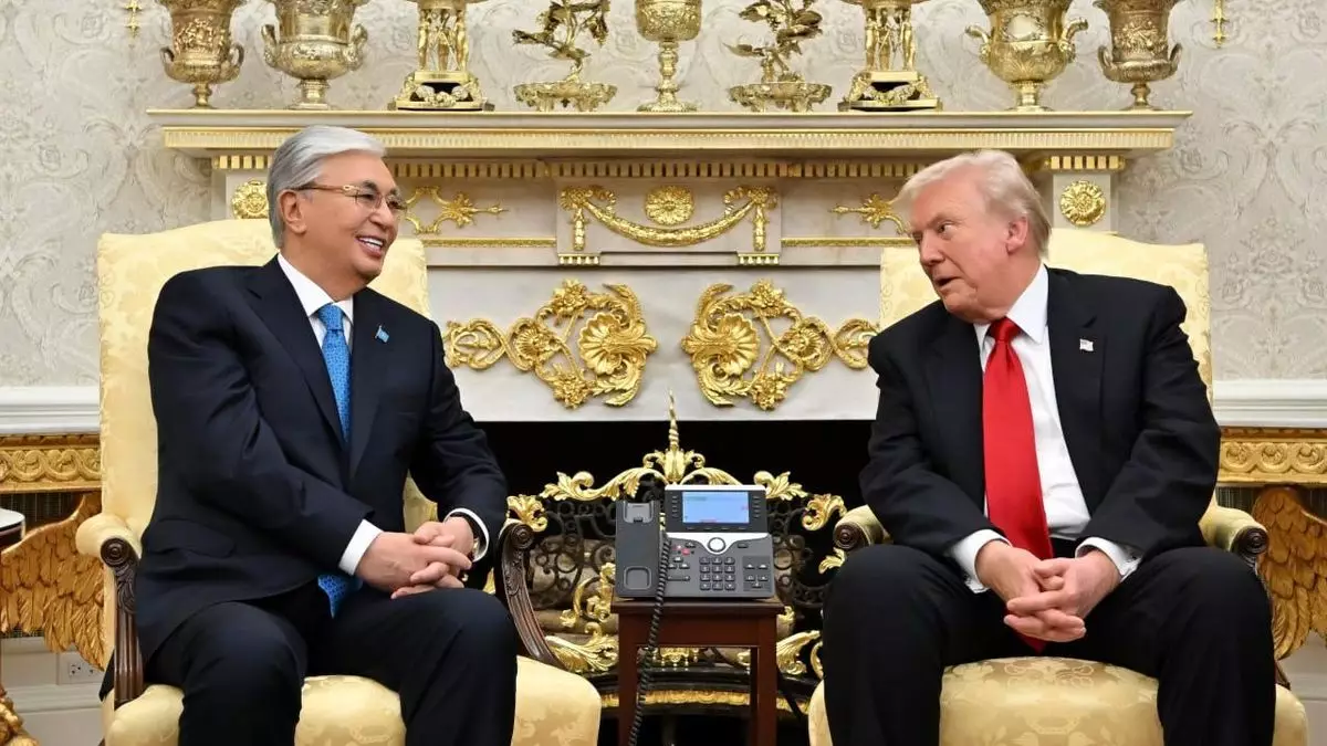 Трамп Тоқаевқа хат жолдады