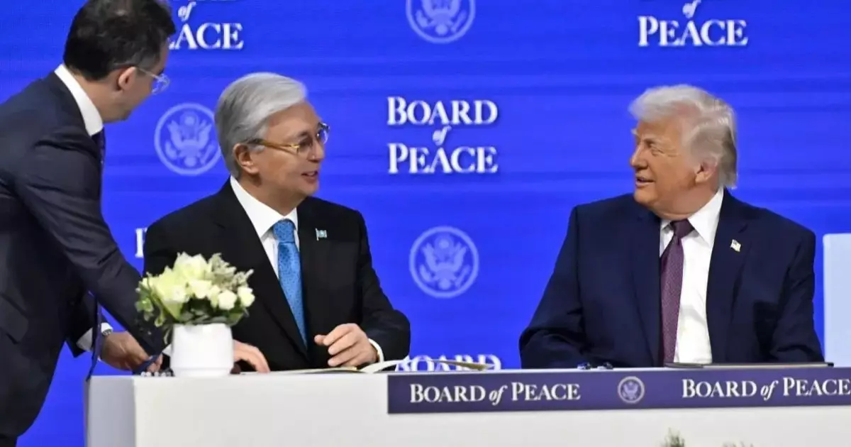  Тоқаевқа Трамптан хат келді 