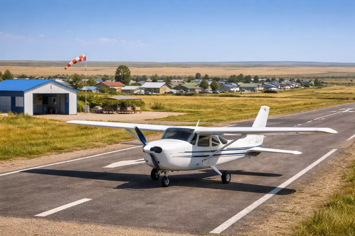 Ауылдарға шағын ұшақпен қатынау ұсынылды: Көлік министрлігі оның қалай жүзеге асатынын айтты (видео)