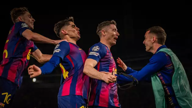 "Барселона" устроила разгром и повторила рекорд Лиги чемпионов