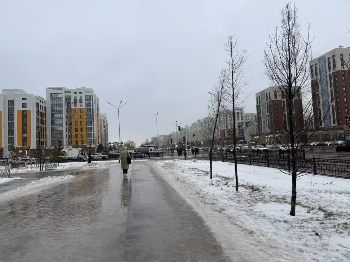 В Астане синоптики прогнозируют туманы и скользкие дороги