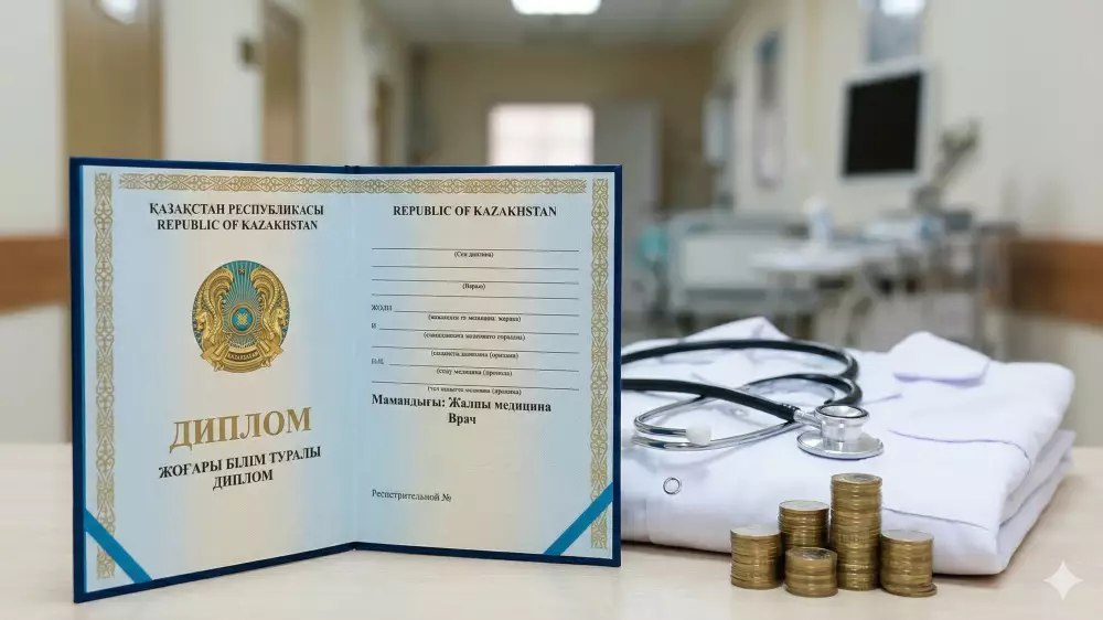 Қазақстандық 600 мың теңгеге дәрігер дипломын сатып алмақ болған