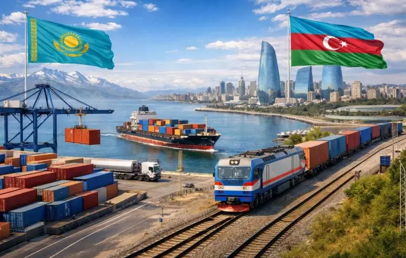 Азербайджан и Казахстан укрепляют позиции Среднего коридора в евразийской торговле.
