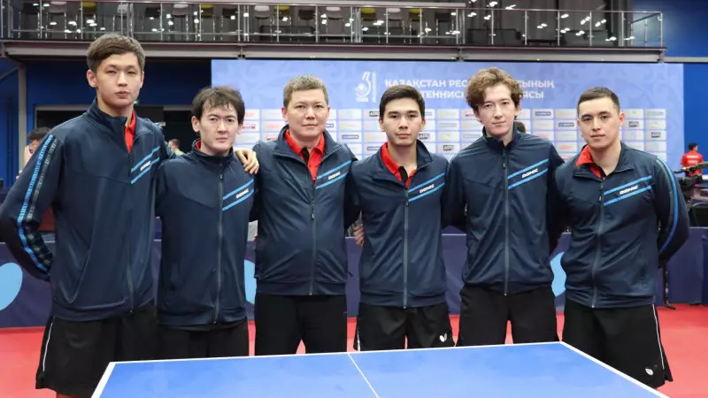 Үстел теннисінен Қазақстан чемпионатында командалық жарыс жеңімпаздары анықталды