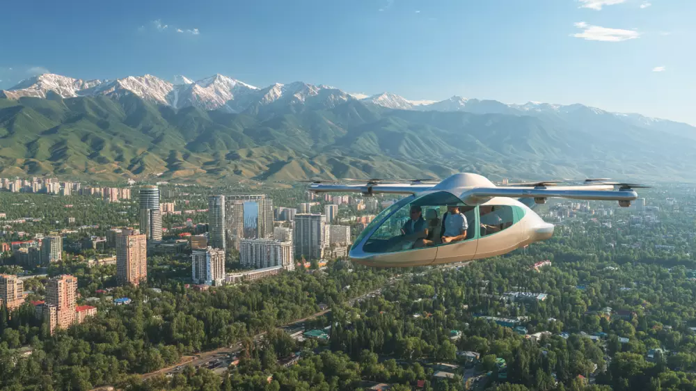 “От аэропорта до Медео за 10 минут“ — Бозумбаев рассказал об аэротакси