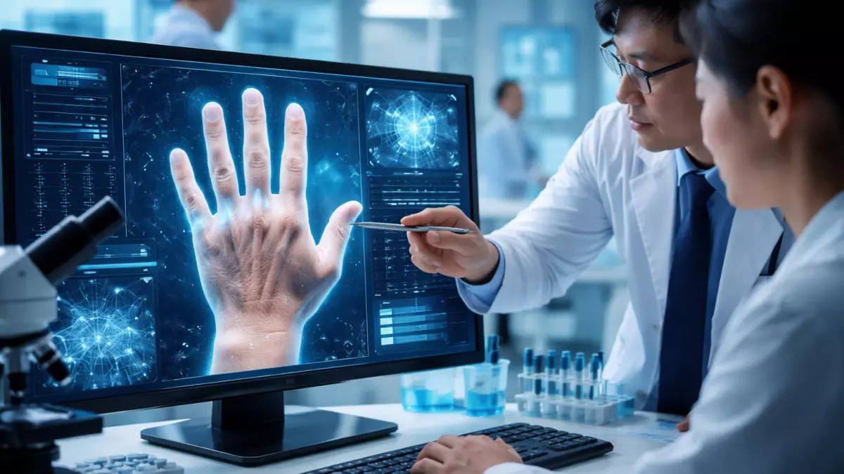 ЖИ енді қолдың суреті арқылы гормоналды ауруды анықтай алады