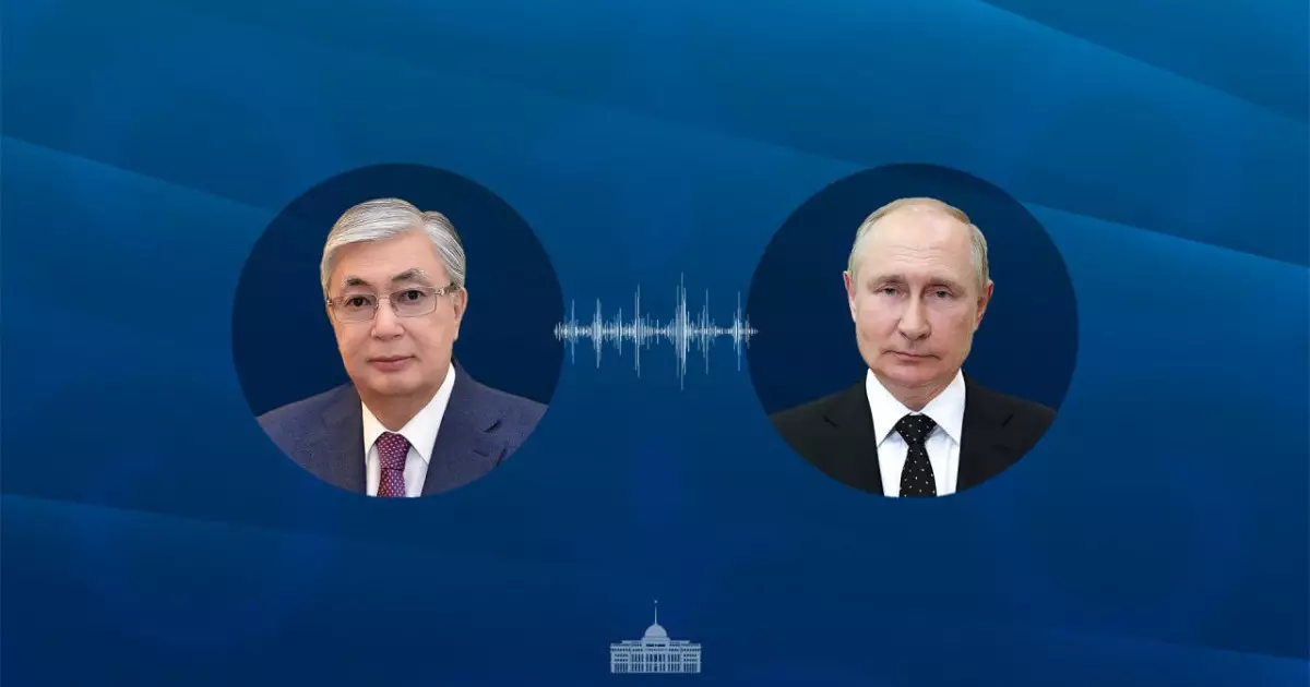  Қасым-Жомарт Тоқаев Владимир Путинмен телефон арқылы сөйлесті 