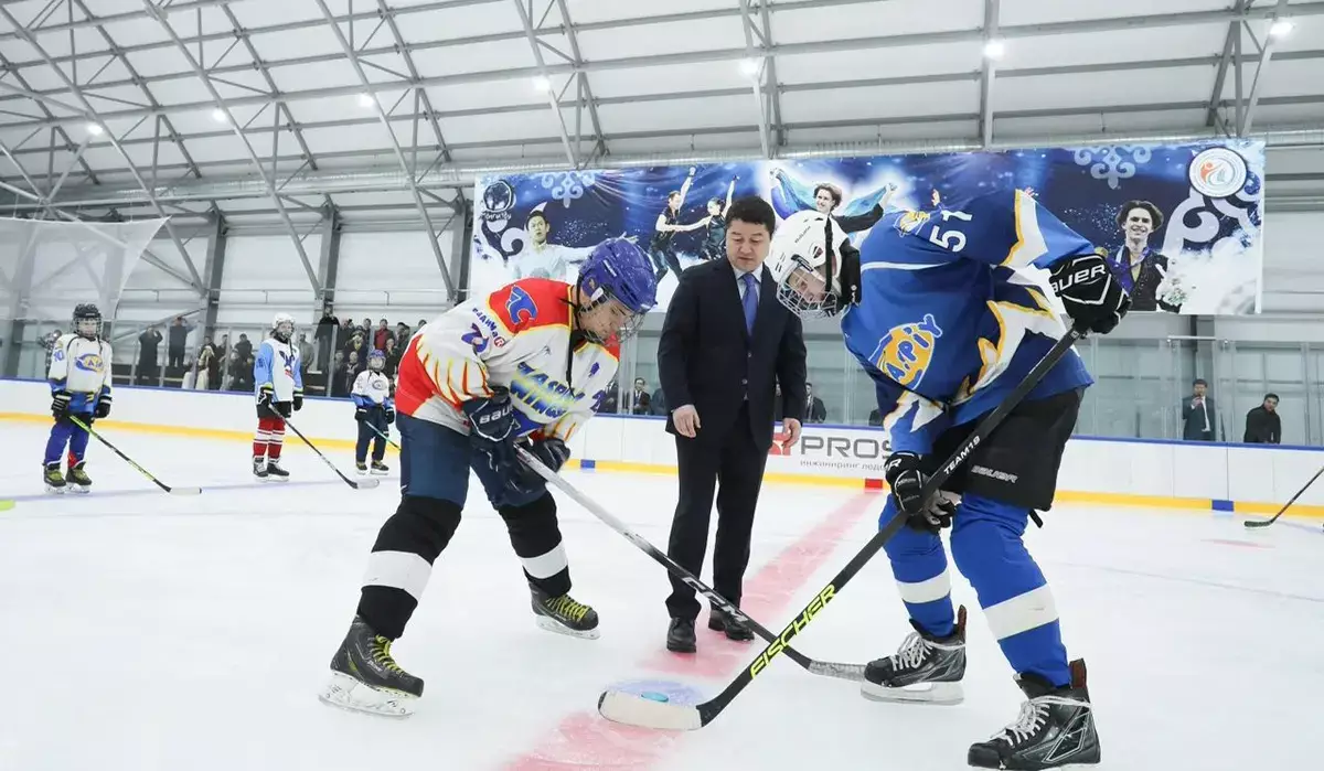 14 лет ожидания: ледовый дворец открыли в Актау - новости на Lada.kz 20.03.2026