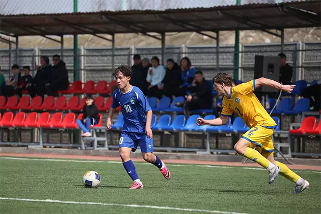 Сборная Узбекистана U-15 уступила Казахстану U-16 в товарищеском матче.