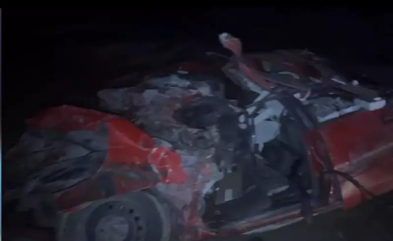 Четыре машины столкнулись на трассе в области Жетысу