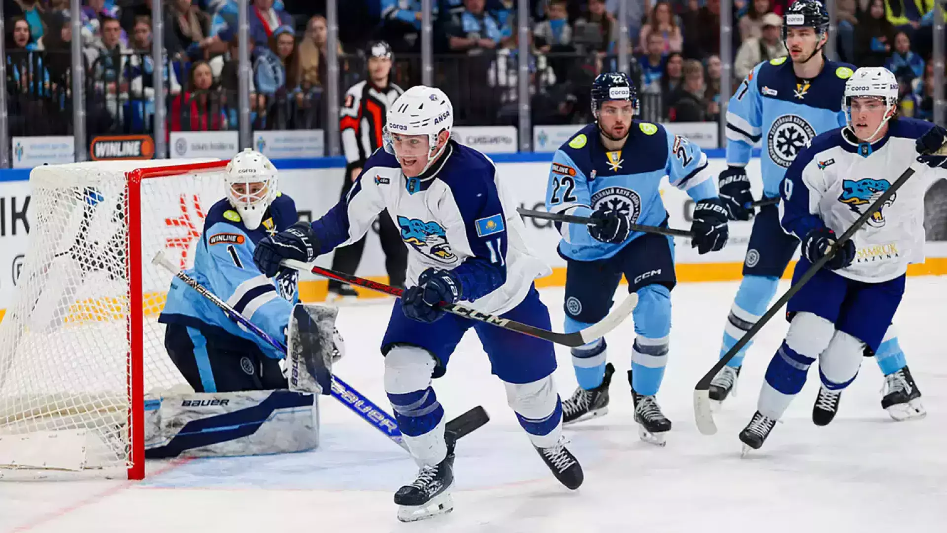 «Барыс» уступил «Сибири» и завершил сезон КХЛ