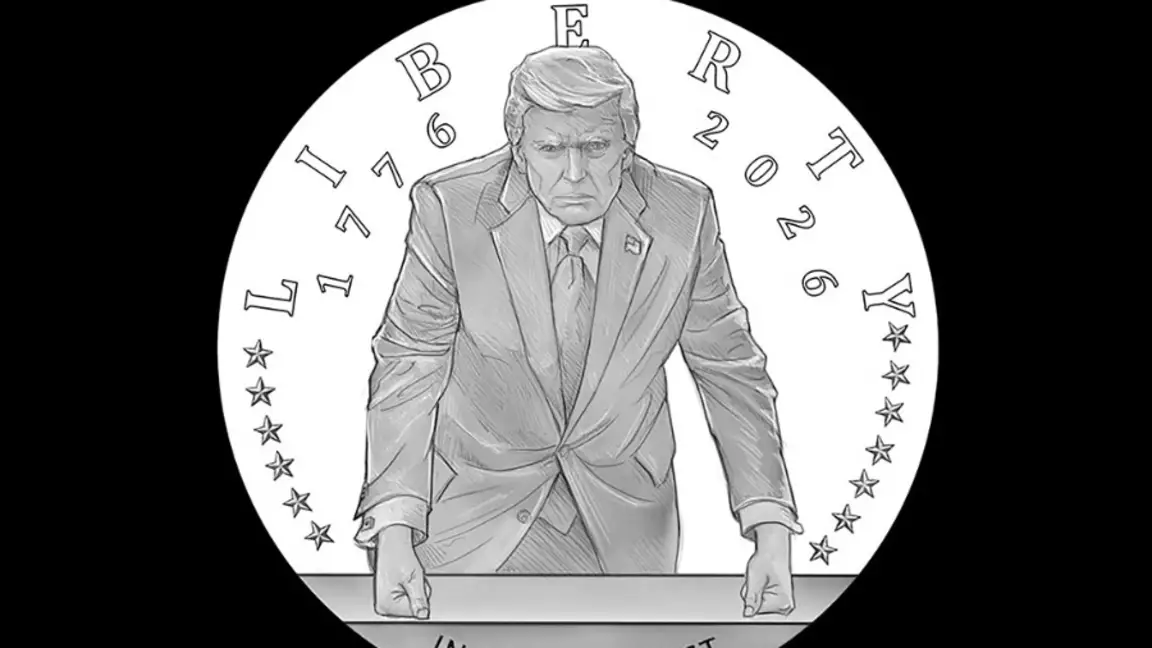 АҚШ-та Дональд Трамп бейнеленген алтын монета шығарылады