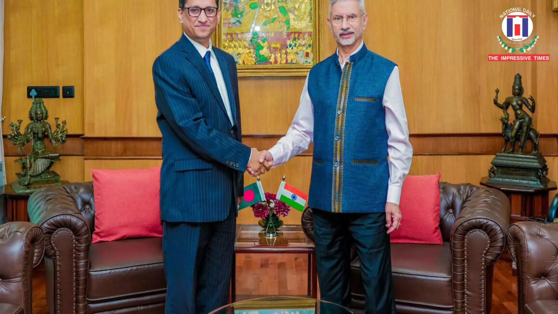 Джайшанкар провел ключевые дипломатические переговоры с послами Бангладеш и Казахстана.