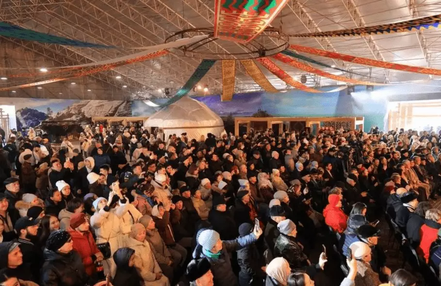 Наурыз в Карагандинской области отметили этноаулами, концертами и технологическими выставками