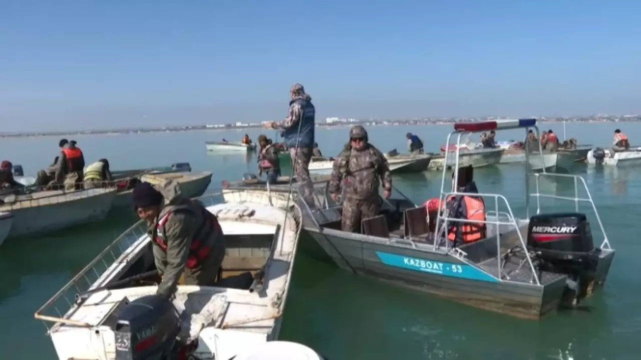 Акцию «Чистые водоемы» провели на Капшагае