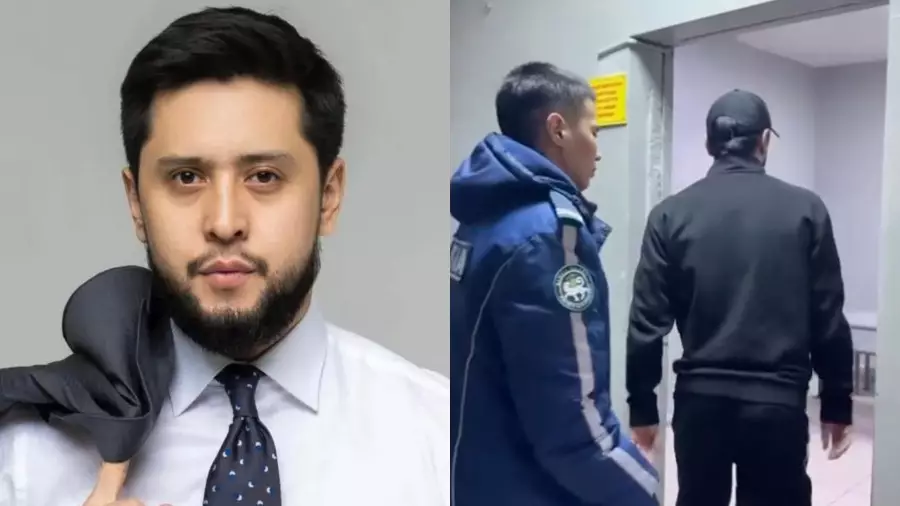 Актер Асқар Жұмабек 10 тәулікке қамалды - видео