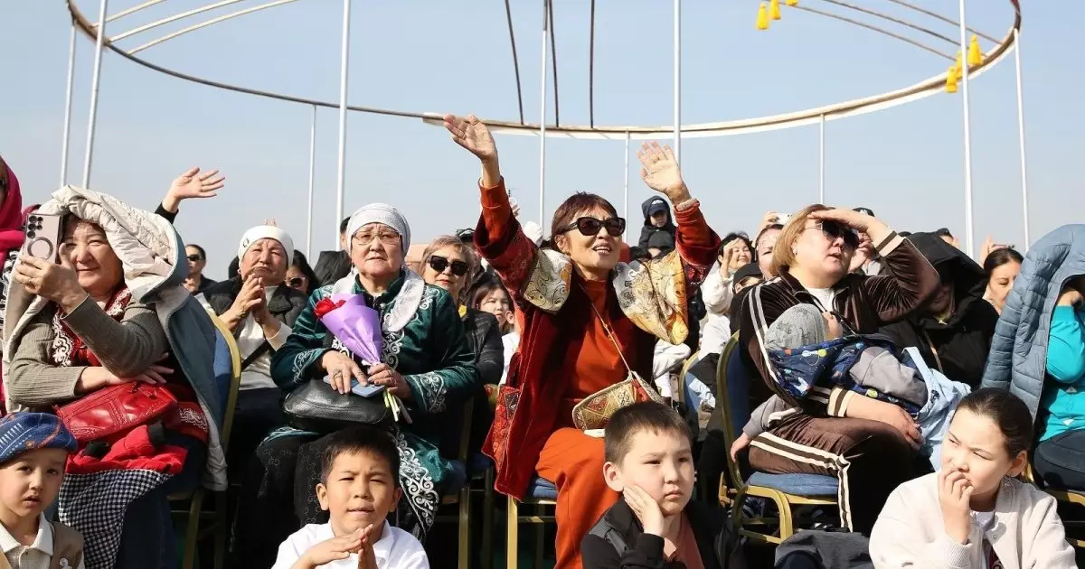  Ең үлкен шаңырақ: Алматыда Наурыз күндері әлемдік рекорд орнатылды 