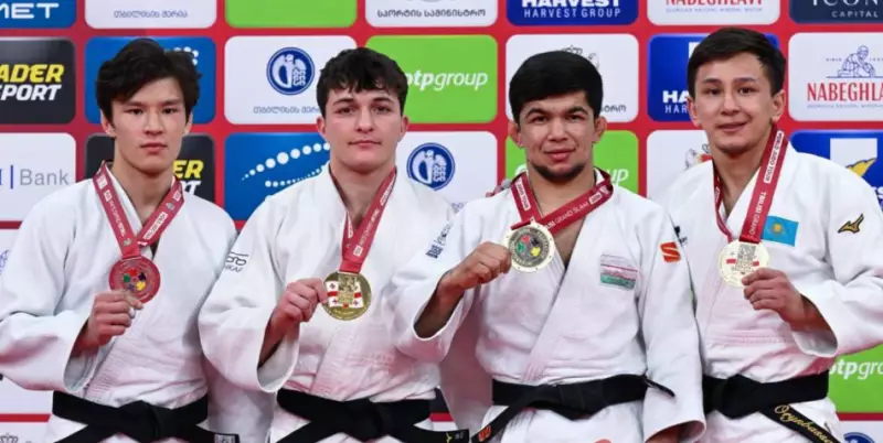 Казахстан взял золото и бронзу на Grand Slam в Тбилиси