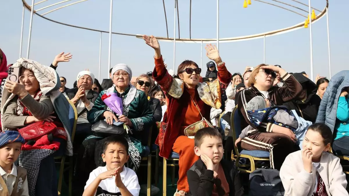 Самый большой шанырак: в Алматы в дни Наурыза установлен мировой рекорд