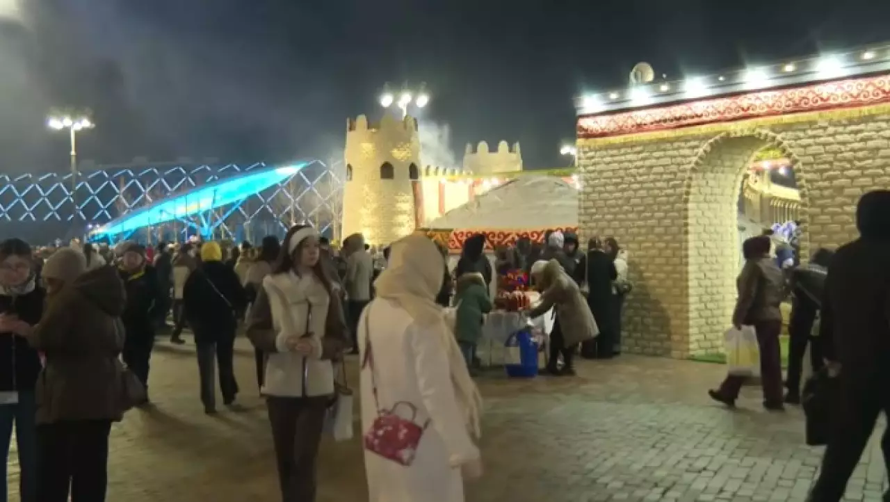 Масштабное шоу дронов состоялось в Астане