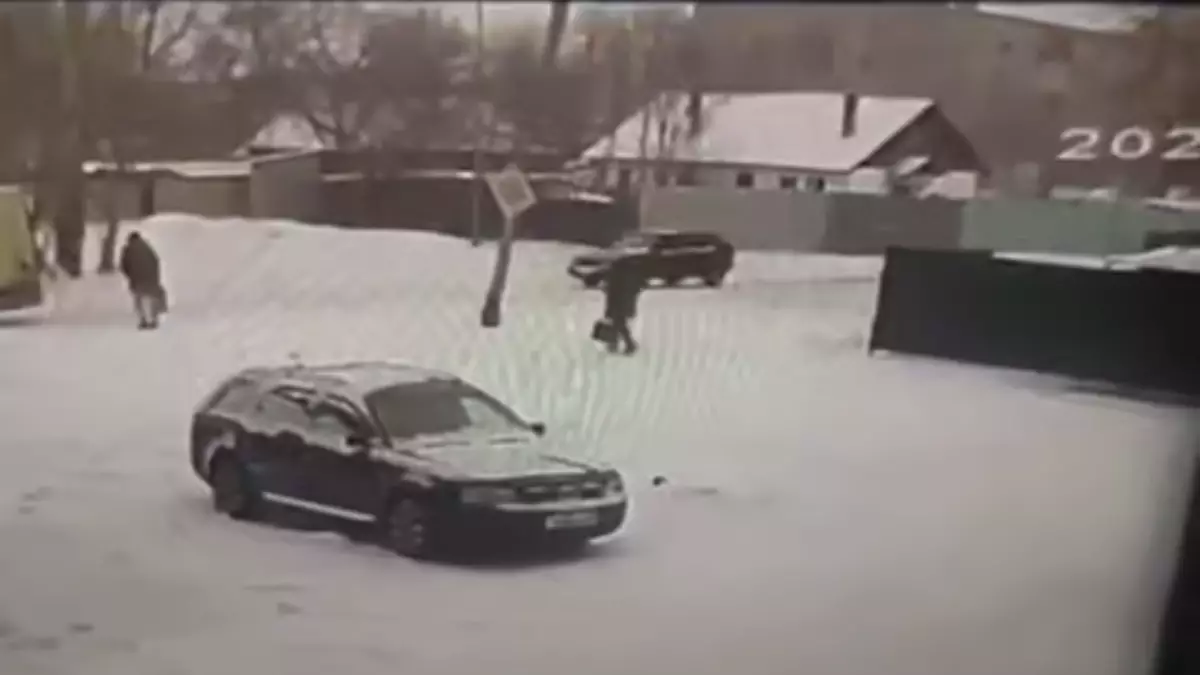 Упавший столб стал роковым для жительницы Караганды