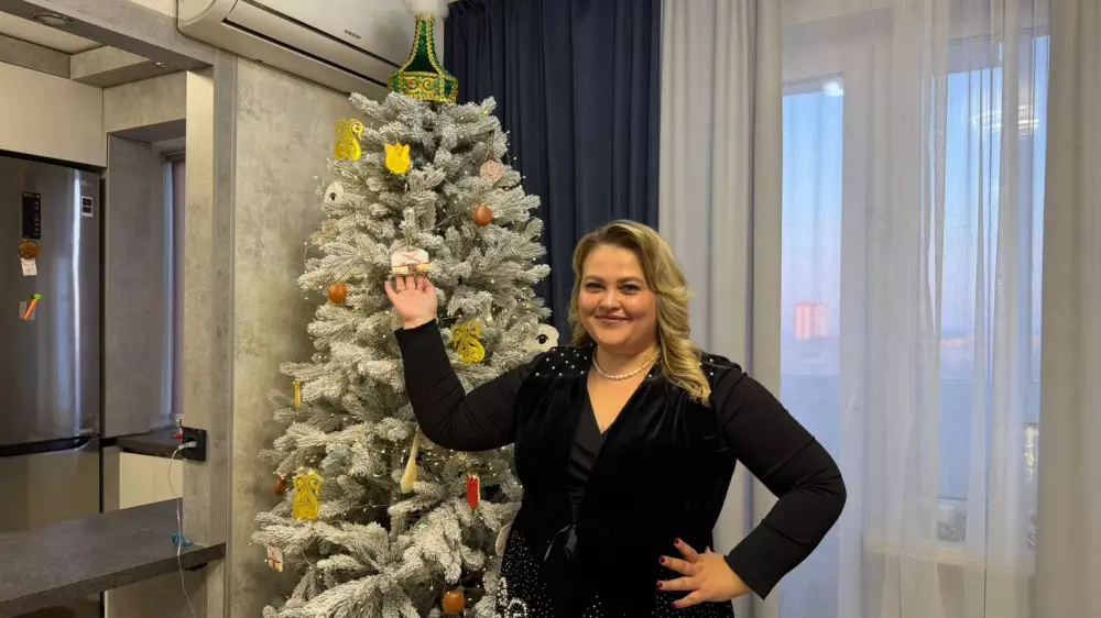 Ёлка дождалась Наурыза: казахстанка задала новый праздничный тренд