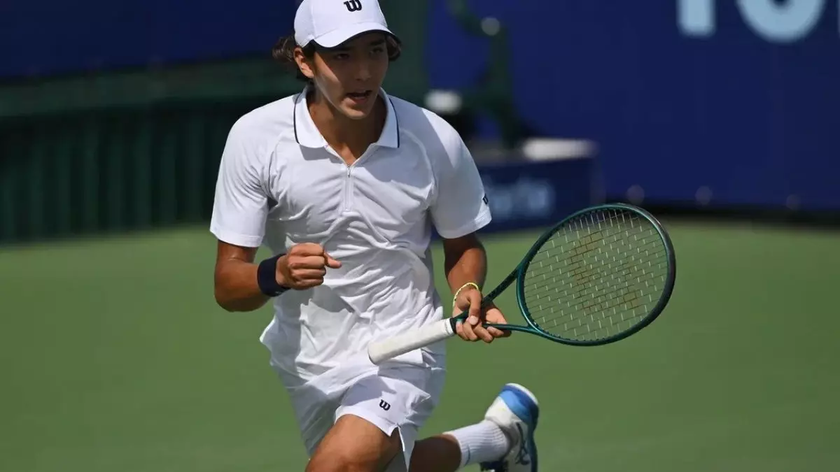 Әмір Омарханов Тунистегі ITF турнирінің финалына шықты