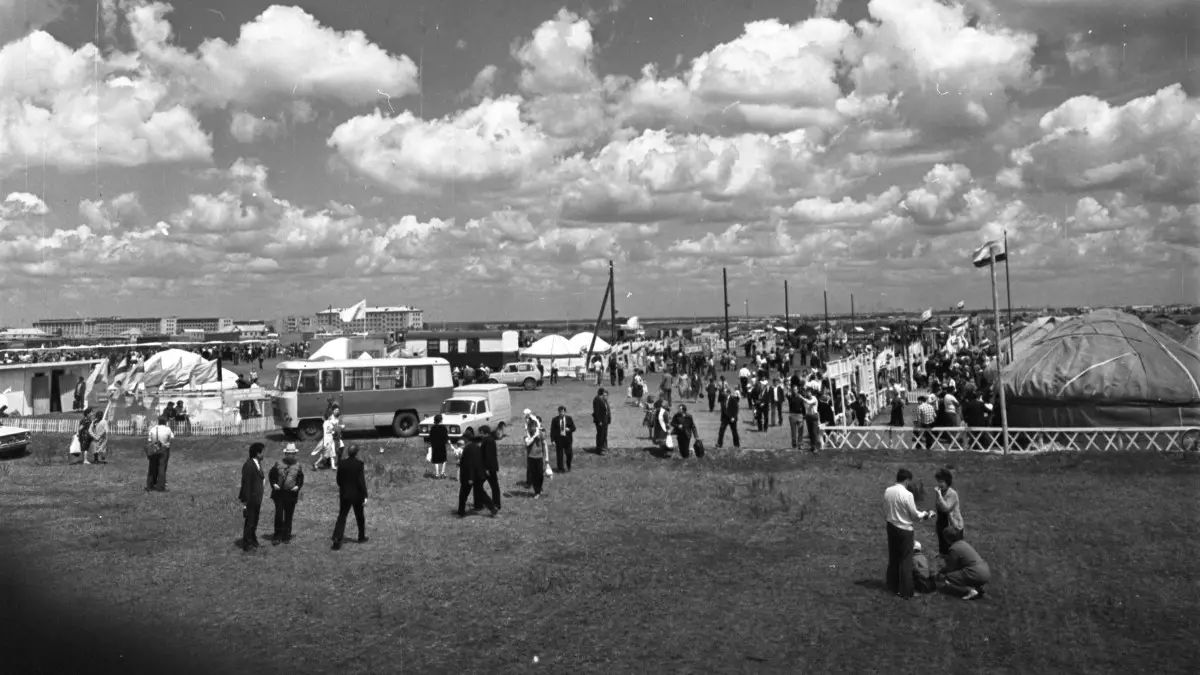 Редкие кадры празднования Наурыза в Казахстане: эксклюзив из Госархива