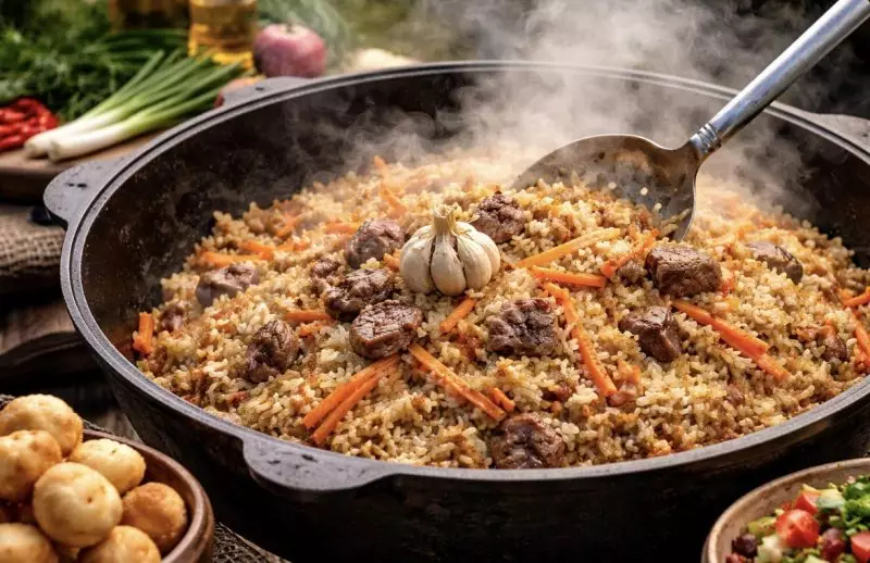 Сколько стоит приготовить плов в Казахстане