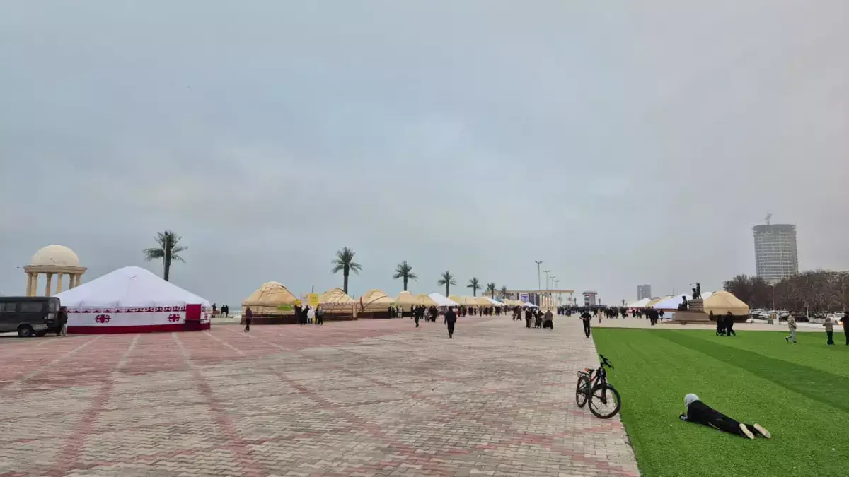 Из прошлого в настоящее: как юрта стала символом праздника Наурыз в Актау - новости на Lada.kz 22.03.2026