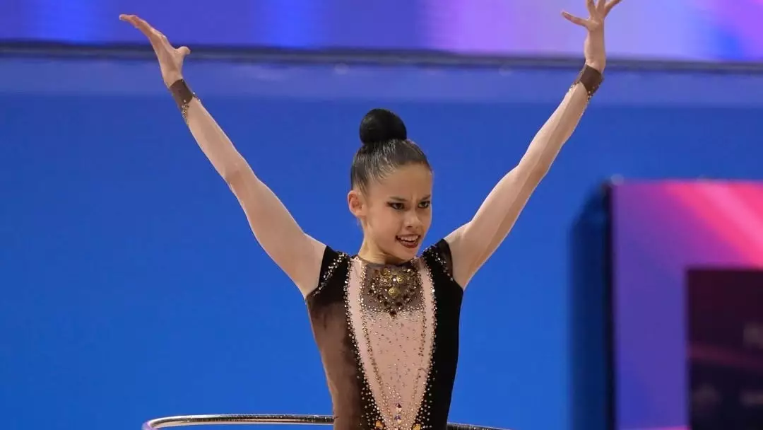 Гимнаст Ақмарал Ерекешева Грекиядағы турнирде алтын медаль жеңіп алды