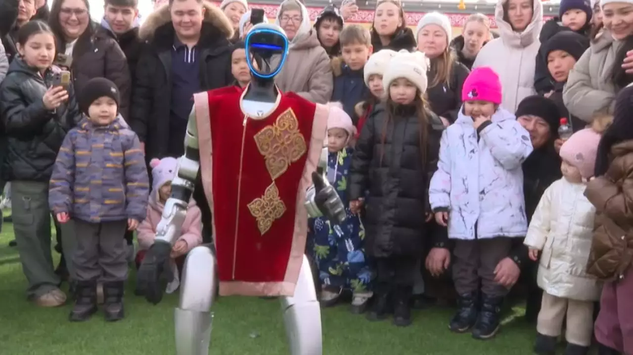 Роботы и интерактивные юрты: как отмечают Наурыз в столице