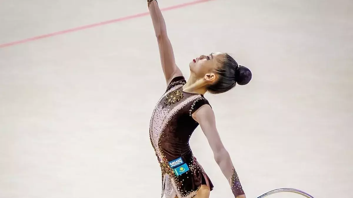 Көркем гимнастикадан Грекиядағы турнирде қазақ қызы Ақмарал Ерекешева алтын медаль жеңіп алды