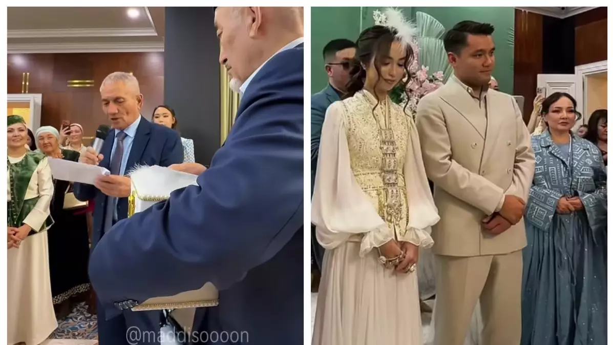 «Сұмдық көп екен»: Жанболат пен Жазира құдаларына қалың малға қанша бергені белгілі болды