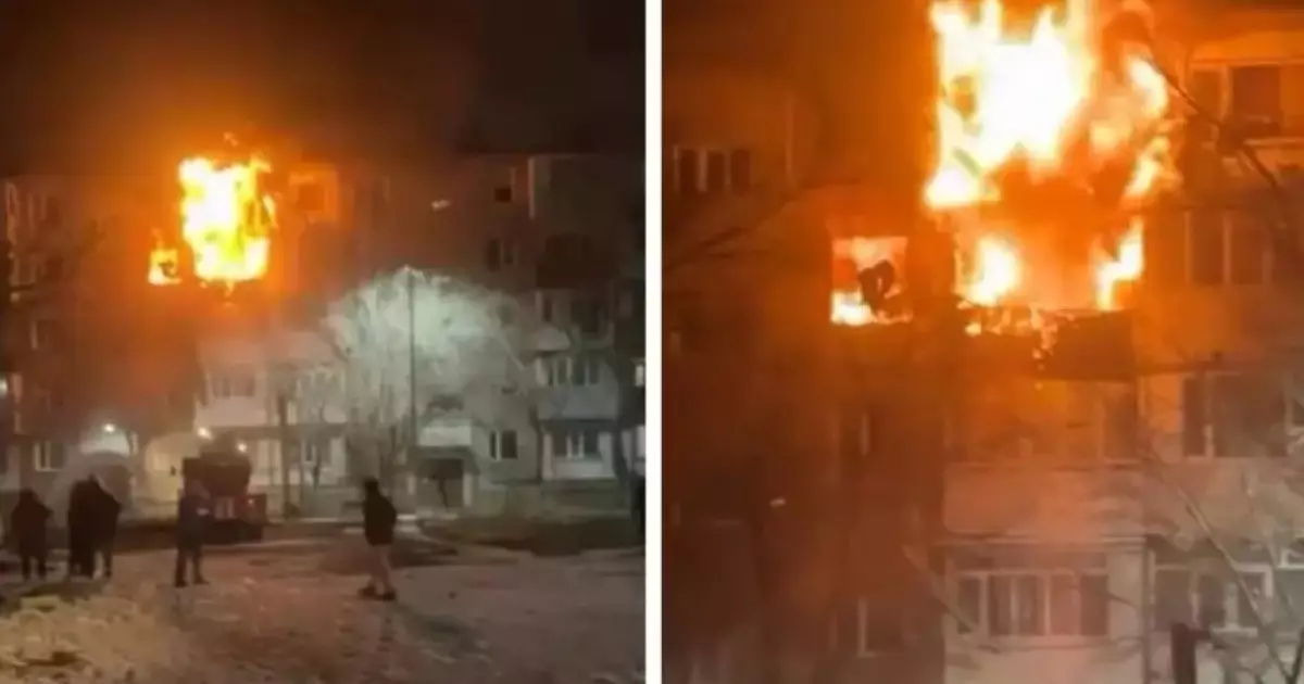  Шахтинскідегі көпқабатты үйде төтенше жағдай: бес полицей мен үш тұрғын зардап шекті 