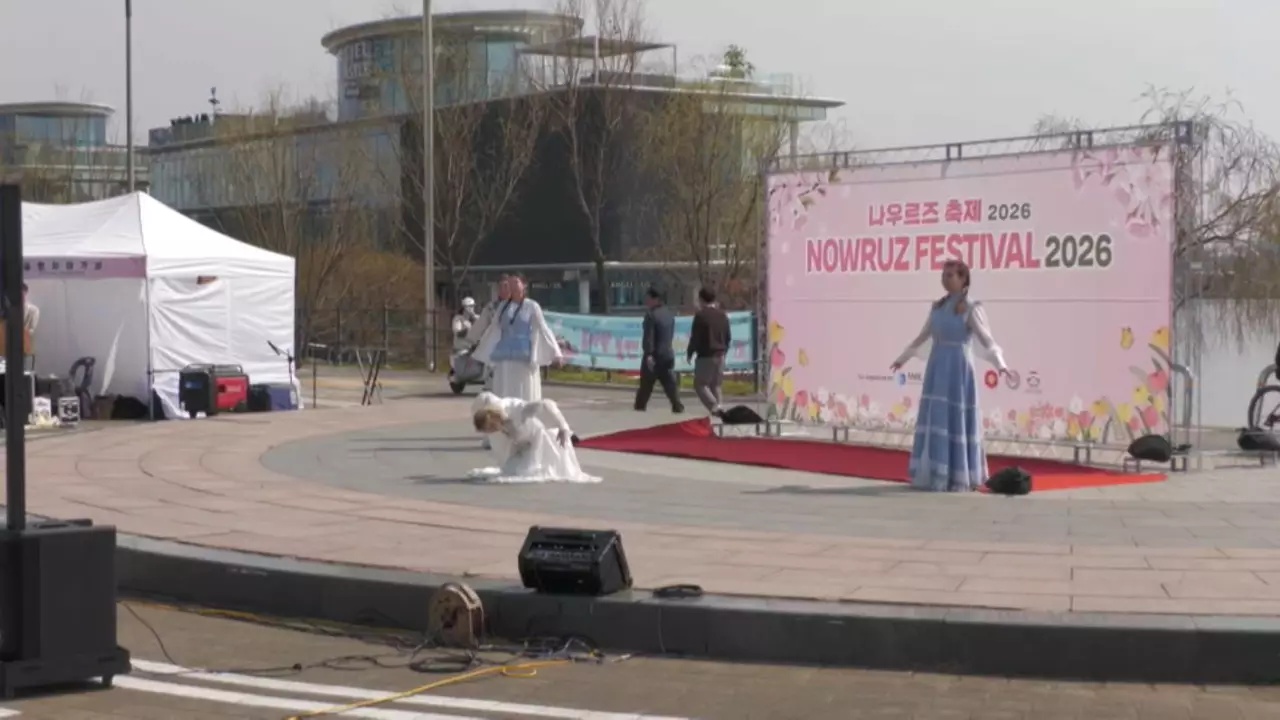 Сеул саябағында Наурыз мейрамы тойланды