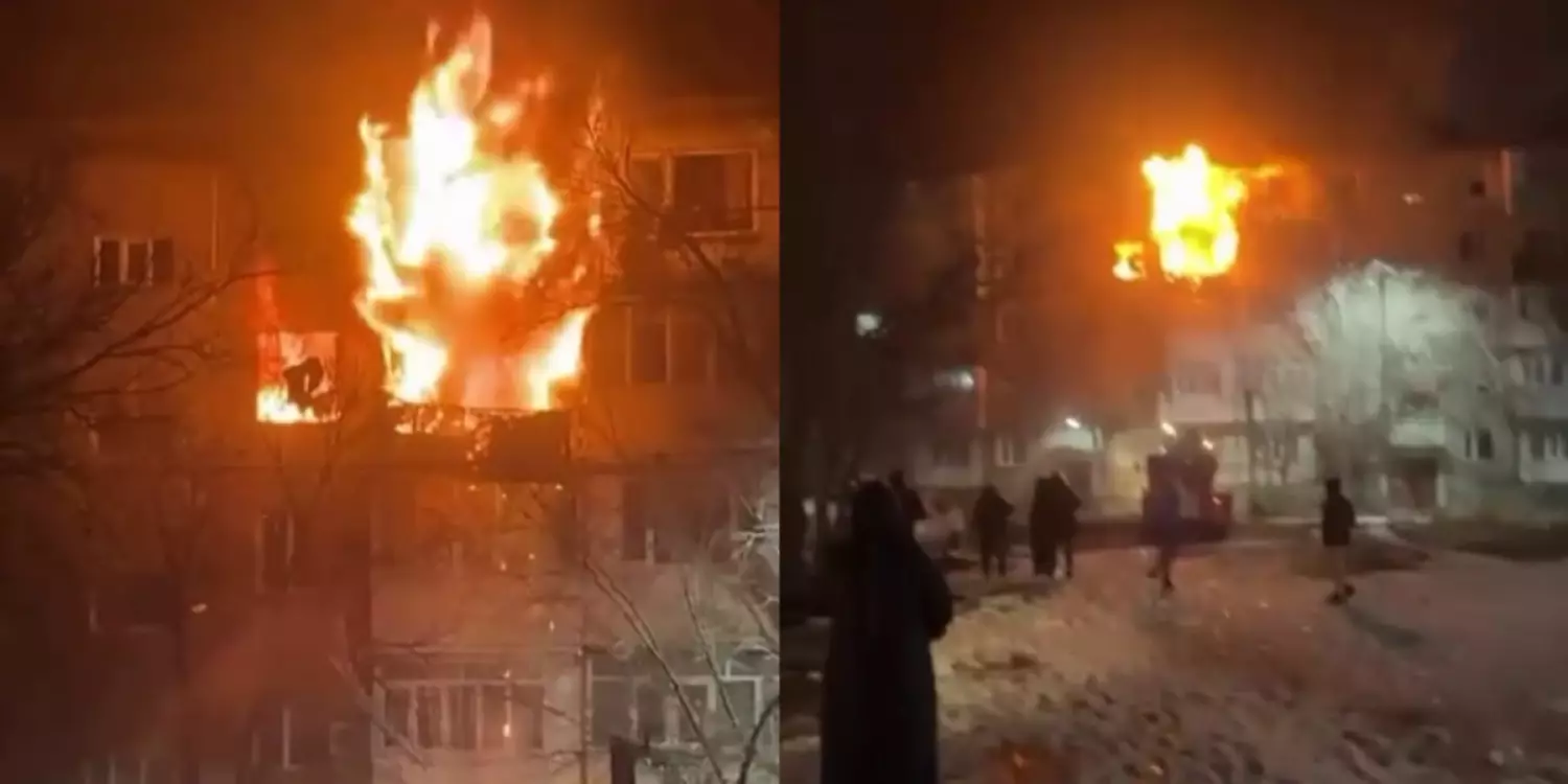 Шахтинскідегі жарылыс: Зардап шеккендердің бесеуі — полиция қызметкері