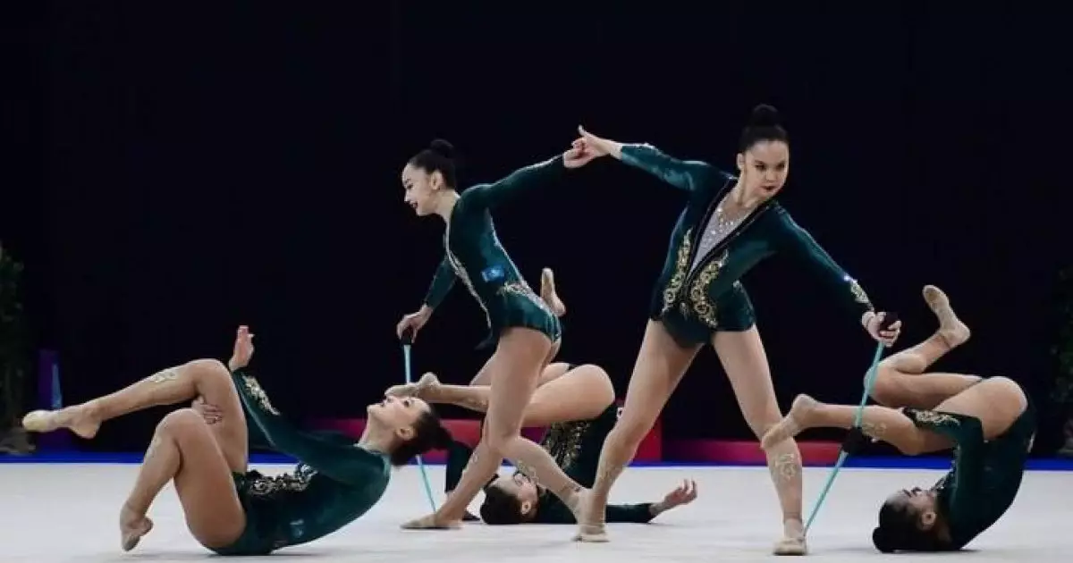  Қазақстандық көркем гимнасшылар Aphrodite Cup турнирінде 4 жүлде жеңіп алды 